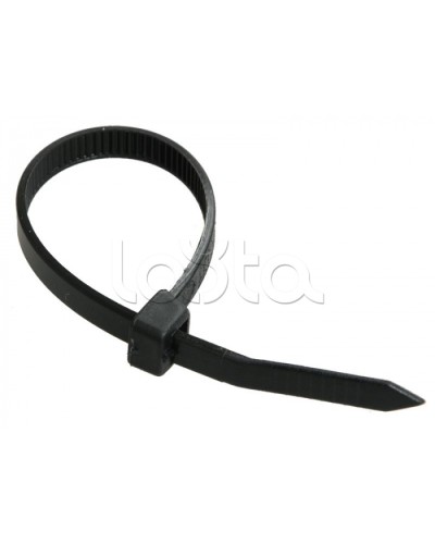 Стяжка 350x7,6 мм нейлоновая, черная IEK (UHH32-D076-350-100) в Березниках Стяжки-хомуты Pintop.ru
