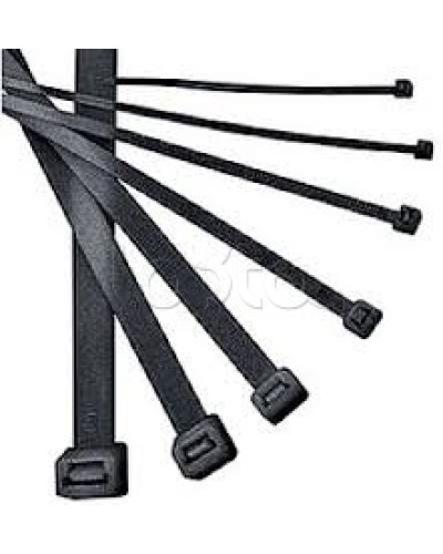 Хомут 4,8x300 мм нейлон, черный (100 шт/уп) IEK UHH32-D048-300-100 в Березниках Стяжки-хомуты Pintop.ru