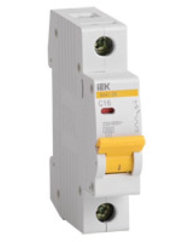 Выключатель автоматический 1Р 40 А (тип C) IEK ВА47-29 (MVA20-1-040-C) в Березниках Электротехническое оборудование Pintop.ru
