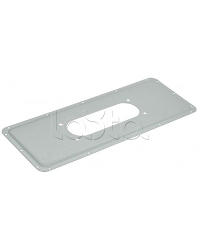 TITAN Фланец кабельный 345х170 с отверстием IEK (TI-00D-FL-345-170) в Березниках Аксессуары для стоек и шкафов Pintop.ru