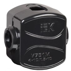 Зажим кабельный ответвительный У-731М (4-10/1,5-10мм2) IP20 IEK (UKZ-ZO-731M)
