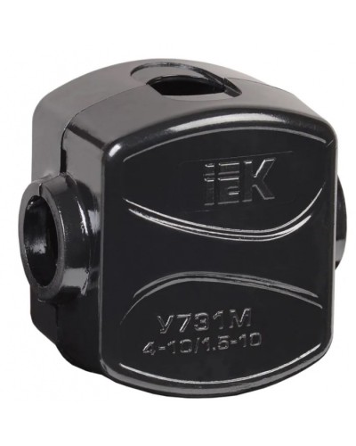 Зажим кабельный ответвительный У-731М (4-10/1,5-10мм2) IP20 IEK (UKZ-ZO-731M) в Березниках Клеммные колодки Pintop.ru