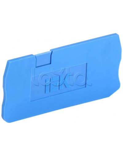 Заглушка для КПИ 2в-1,5/2,5 синяя IEK (YZN11D-3-ZGL-002-K07) в Березниках Клеммные колодки Pintop.ru