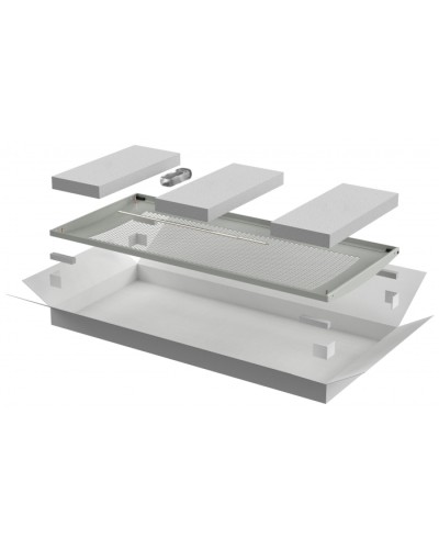 ITK LINEA E Дверь перфорированная 600мм шкафа 24U сер. (LE35-24U6X-DP) в Березниках Аксессуары для стоек и шкафов Pintop.ru