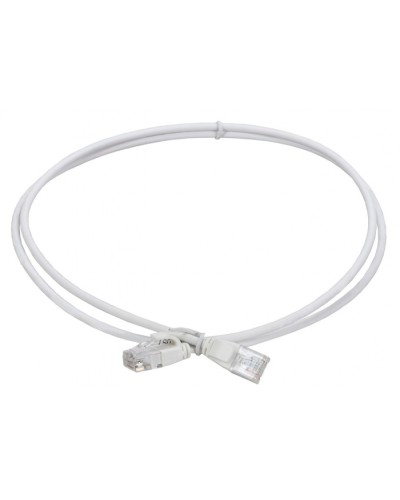ITK Коммутационный шнур кат.5E UTP LSZH 2м slim язычок бел. (PC08-C5EUL-2M-SL-WT) в Березниках Патч-корды и пигтейлы Pintop.ru