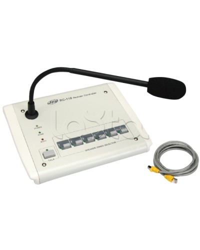 Станция настольная микрофонная JDM RC-110 в Березниках Микрофонные консоли и микрофоны Pintop.ru