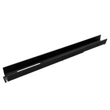 Горизонтальный лоток для установки между профилями шкафа LAN-DC шириной 800 мм, раздвижной, 457-762 мм, черный LANMASTER LAN-DC-CB-HTR-8