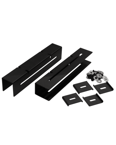 Кронштейны для крепления рамы LAN-MT-FRM к проволочному лотку, 2 шт. LANMASTER LAN-MT-FRM-FIXSET в Березниках Аксессуары для стоек и шкафов Pintop.ru