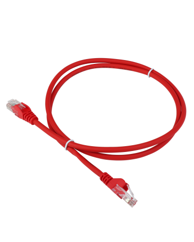 Патч-корд LANMASTER LSZH UTP кат.5e, 12 м, красный LANMASTER LAN-PC45/U5E-12-RD в Березниках Патчкорды (медные) Pintop.ru