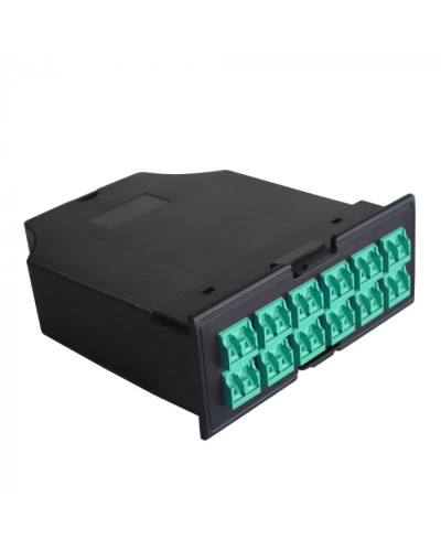 MPO кассета OM3, для LAN-FRM-PP-STP/1U, 24xLC, тип B, черная LANMASTER (LAN-FRM-IN-2MB-24LC/OM3) в Березниках Патч-корды оптические Pintop.ru