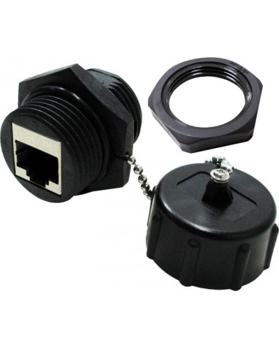 Индустриальный соединительный модуль, IP68, экранированный, категории 5e LANMASTER (LAN-KCP45S5E-WP) в Березниках Проходные адаптеры Pintop.ru