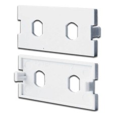Вставка модульная под 2хST адаптера в розетку LAN-MB, белая LANMASTER LAN-MBP-2ST-WH
