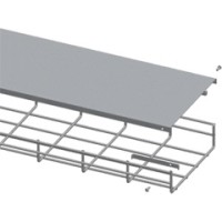 Крышка для лотка шириной 100мм, 1м. LANMASTER LAN-MT-AB100-EZ