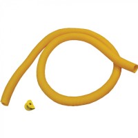 Гофротруба 42 мм для кабельного спуска, с разрезом, 3 метра, желтая LANMASTER (LAN-OT-TUBE-42)
