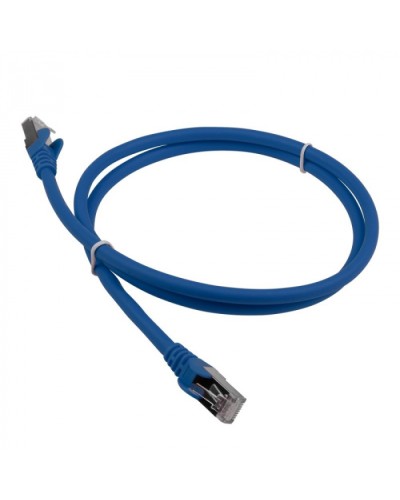 Патч-кордLSZH FTP кат.5e, 15 м, синий LANMASTER (LAN-PC45/S5E-15-BL) в Березниках Патч-корды и пигтейлы Pintop.ru
