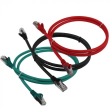 Патч-корд LSZH FTP кат.6, 15 м, оранжевый LANMASTER LAN-PC45/S6-15-OR