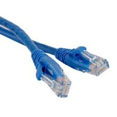 Патч-корд RJ45 - RJ45, 4 пары, UTP, категория 5е, 0.5 м, синий, LSZH LANMASTER LAN-PC45/U5E-0.5-BL