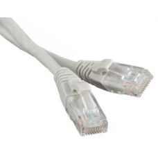 Патч-корд RJ45 - RJ45, 4 пары, UTP, категория 5е, 1.5 м, белый, LSZH LANMASTER LAN-PC45/U5E-1.5-WH