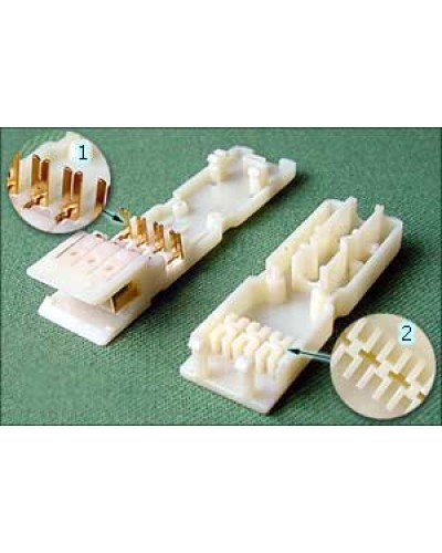 Вилка 2 пары 110 типа LANMASTER LAN-S110P2 в Березниках Коннекторы Pintop.ru