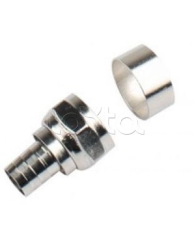 Штекер F-разъем под обжим (RG59) LAZSO APFC12-RG59(100) в Березниках Коннекторы Pintop.ru