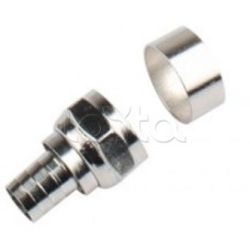 Штекер F-разъем под обжим (RG6U) LAZSO APFC12-RG6U(100)