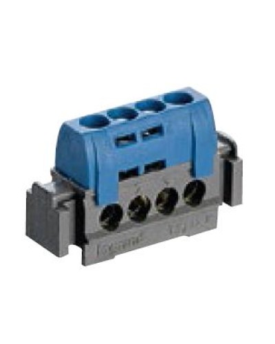 Клеммник синий 4х1.5-16 мм2 LEGRAND 004840 в Березниках Клеммные колодки Pintop.ru