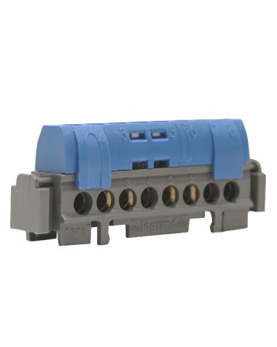 Клеммная колодка IP 2X нейтраль синяя Legrand 004842 в Березниках Клеммные колодки Pintop.ru