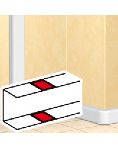 Накладка на стык кабель-канала 105х50 LEGRAND 010696 в Березниках Аксессуары для кабель-канала Pintop.ru