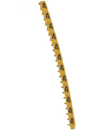 Маркер 4 0,15/0,5 ЖЛТ CAB3 Legrand 038104 в Березниках Аксессуары для кабель-канала Pintop.ru