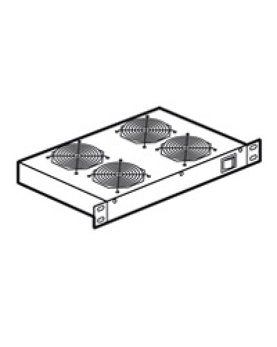 Полка с 4 вентиляторами высотой 1U Legrand 046490 в Березниках Полки для шкафов и стоек Pintop.ru