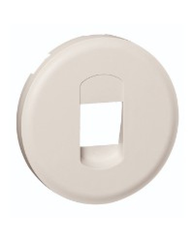 Лицевая панель аккустической розетки белый Celiane Legrand 068211 в Березниках Аксессуары для кабель-канала Pintop.ru