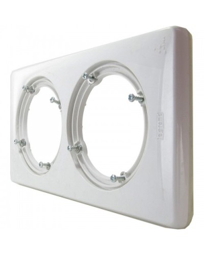 Рамка 2 поста IP44, белая Celiane Legrand 069072 в Березниках Аксессуары для кабель-канала Pintop.ru