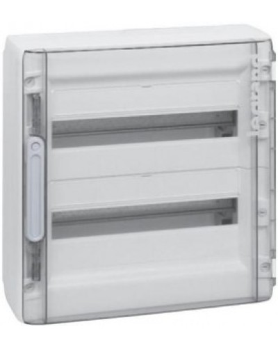 Распределительный щиток XL3 125 с белой дверью 2 ряда 36 модулей 450х450х128 мм Legrand 401647 в Березниках Щиты электрические Pintop.ru