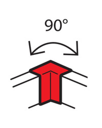 Угол внутренний для кабель-канала METRA 100x50 Legrand (638011) в Березниках Аксессуары для кабель-канала Pintop.ru