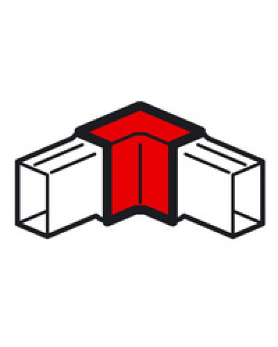 Угол внутренний для кабель-канала METRA 20x12 Legrand (638121) в Березниках Аксессуары для кабель-канала Pintop.ru