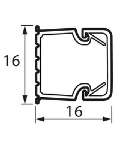Кабель-канал METRA 16x16 Legrand (638191) в Березниках Кабель-канал Pintop.ru