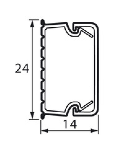 Кабель-канал METRA 24x14 Legrand (638193) в Березниках Кабель-канал Pintop.ru
