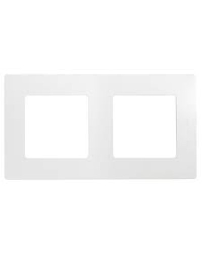 Рамка 2 поста Etika белый Legrand 672502 в Березниках Аксессуары для кабель-канала Pintop.ru
