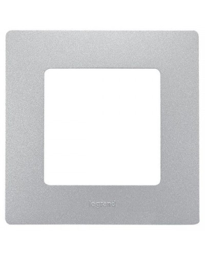 Рамка 1 пост Etika алюминий Legrand 672551 в Березниках Аксессуары для кабель-канала Pintop.ru
