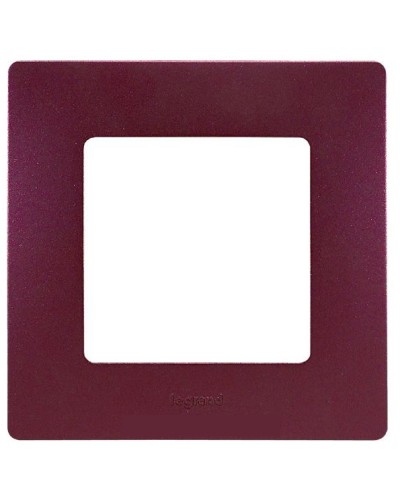 Рамка 1 пост Etika сливовый Legrand 672561 в Березниках Аксессуары для кабель-канала Pintop.ru