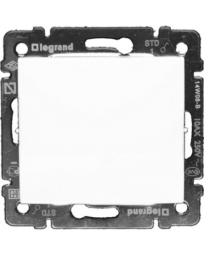 Переключатель промежуточный Valena 10 AX 250 В белый Legrand 774407 в Березниках Аксессуары для кабель-канала Pintop.ru