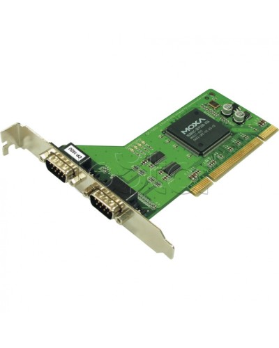 2-портовая плата RS-232 для шины Universal PCI Moxa CP-102U в Березниках Сетевые карты Pintop.ru