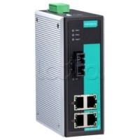 Коммутатор неуправляемый промышленный 4-портовый Moxa EDS-305-S-SC-T