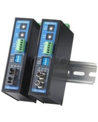 Конвертор RS-232/422/485 в оптику SM (ST) Moxa ICF-1150-S-ST-T в Березниках Дополнительное оборудование для ОПС Pintop.ru