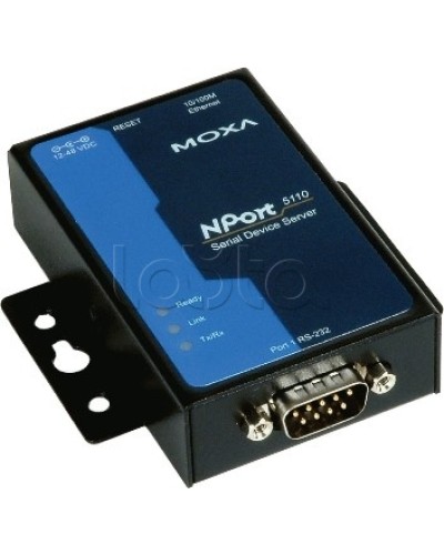 Сервер 1-портовый RS-232 в Ethernet Moxa NPort 5110-T в Березниках Дополнительное оборудование для ОПС Pintop.ru