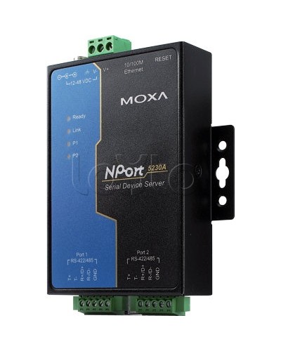 Сервер 2-портовый RS-422/485 в Ethernet Moxa NPort 5230A в Березниках Дополнительное оборудование для ОПС Pintop.ru