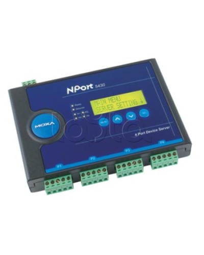 Сервер 4-портовый RS-422/485 в Ethernet Moxa NPort 5430 в Березниках Дополнительное оборудование для ОПС Pintop.ru