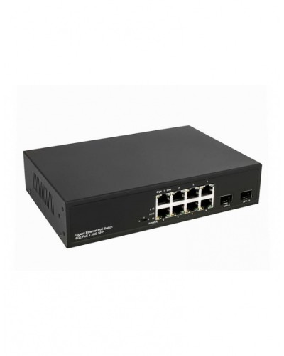 PoE коммутатор Gigabit Ethernet на 8 RJ45 + 2 SFP порта NST NS-SW-8G2G-P в Березниках Коммутаторы Pintop.ru
