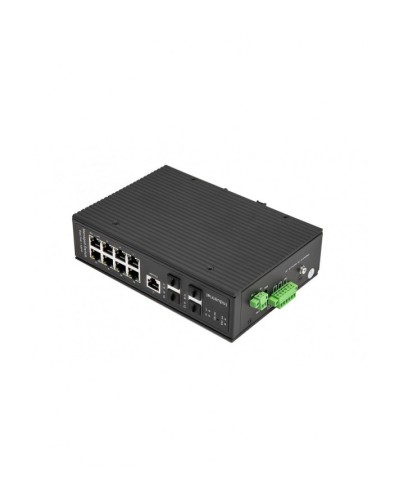 Промышленный управляемый (L2+) HiPoE коммутатор NST NS-SW-8G4G-PL/IM в Березниках Коммутаторы Pintop.ru