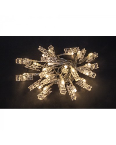 Гирлянда Navigator 95 067 NGF-D048-01 (прищепки CW 4.5м) в Березниках Источники света(Лампы) Pintop.ru